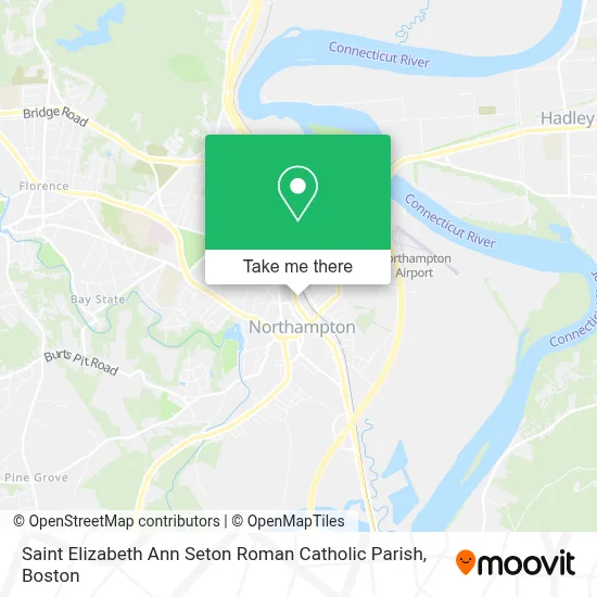 Saint Elizabeth Ann Seton Roman Catholic Parish map