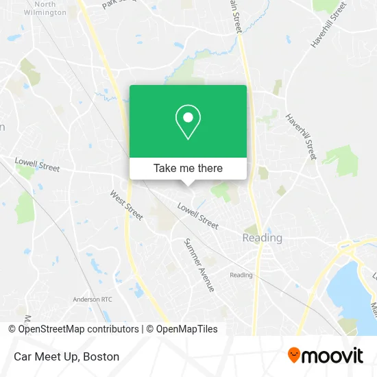 Car Meet Up map