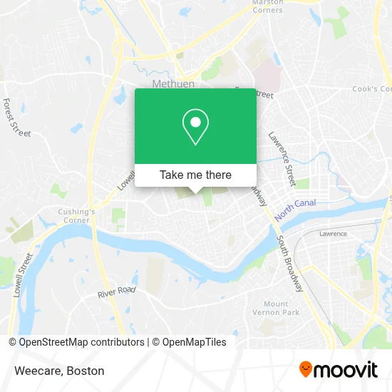 Weecare map