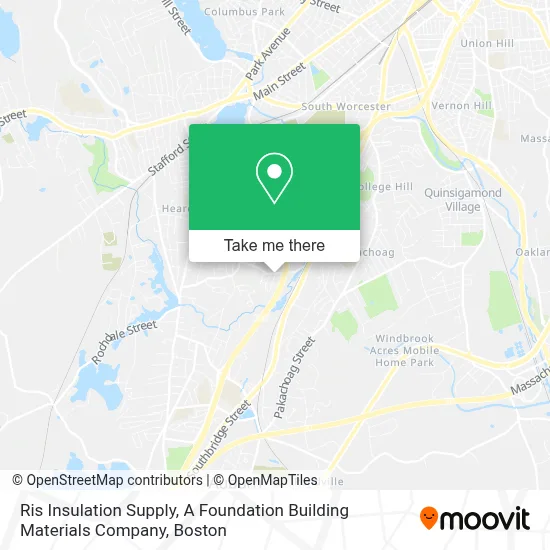 Ris Insulation Supply, A Foundation Building Materials Company map
