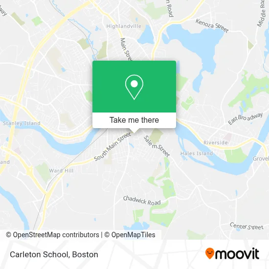 Carleton School map