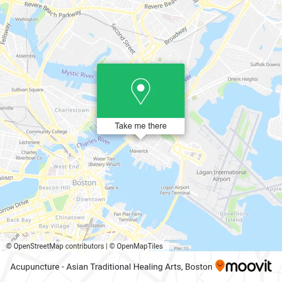 Acupuncture - Asian Traditional Healing Arts map