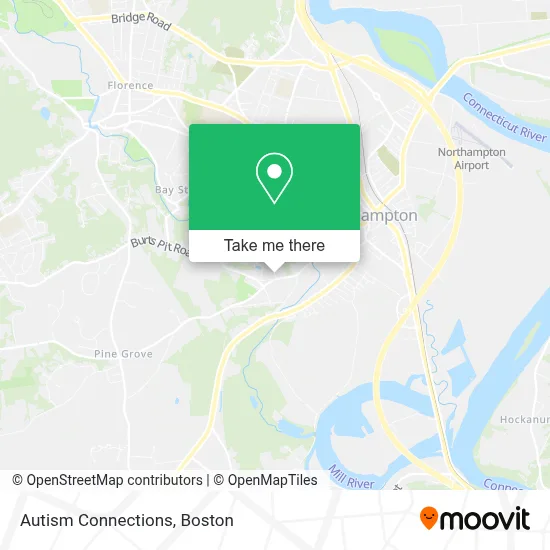 Autism Connections map