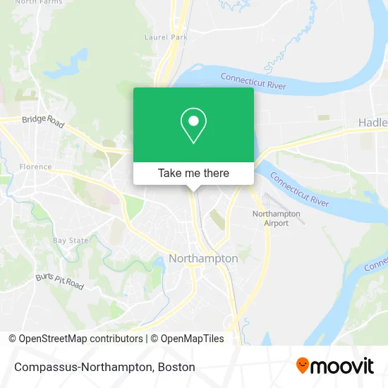 Compassus-Northampton map