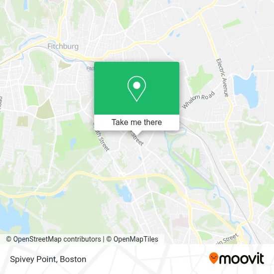 Spivey Point map