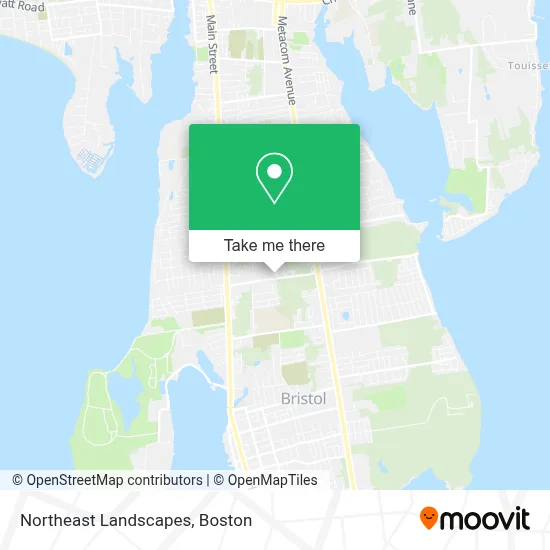 Northeast Landscapes map