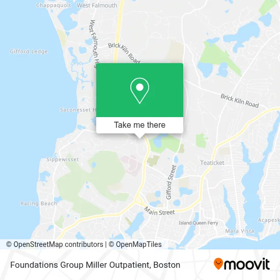 Foundations Group Miller Outpatient map