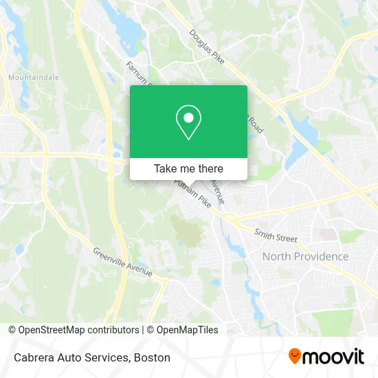 Cabrera Auto Services map