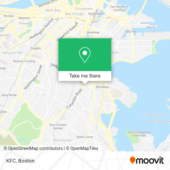 Kfc map