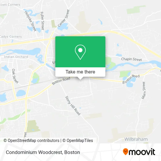 Condominium Woodcrest map