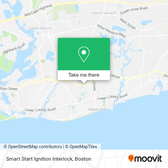 Smart Start Ignition Interlock map