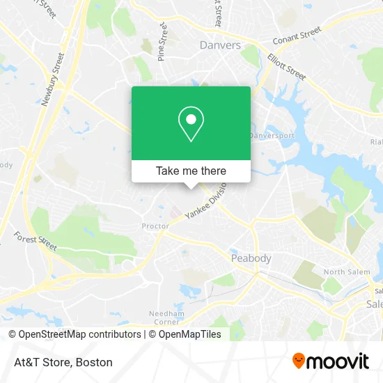 At&T Store map