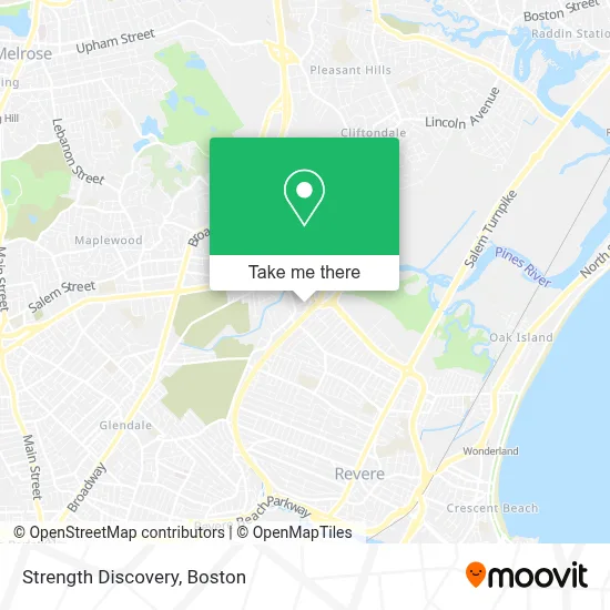 Strength Discovery map