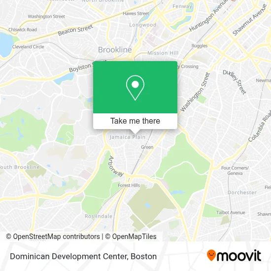 Dominican Development Center map
