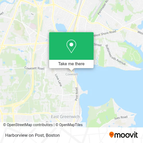 Harborview on Post map