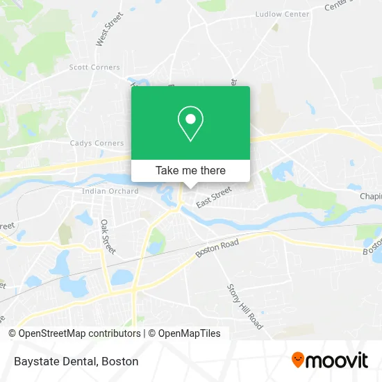 Baystate Dental map
