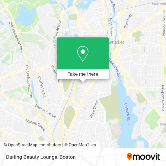 Darling Beauty Lounge map