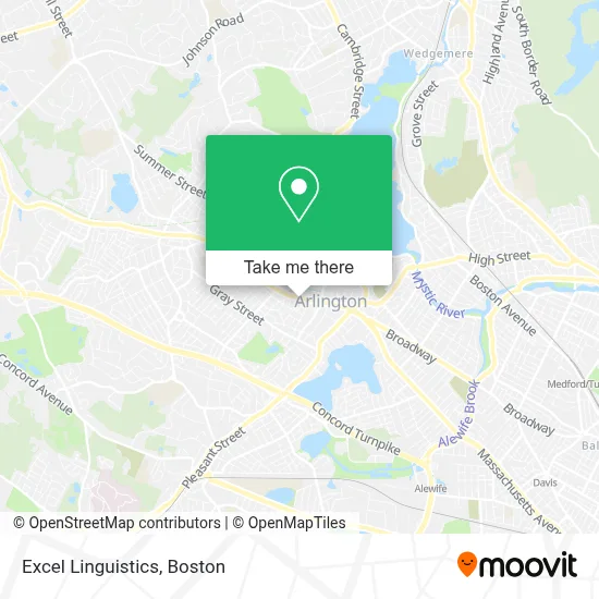 Excel Linguistics map