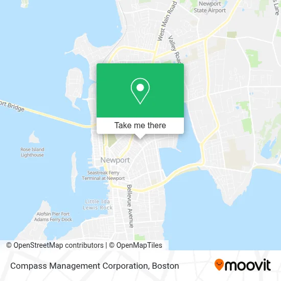 Compass Management Corporation map