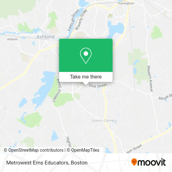 Metrowest Ems Educators map