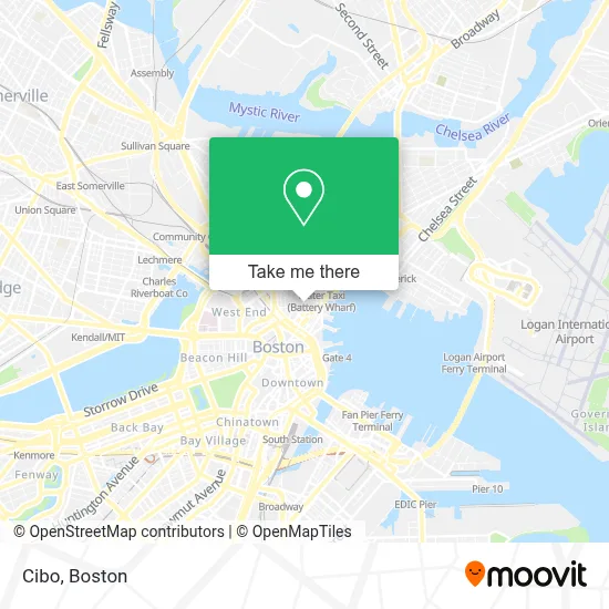 Cibo map