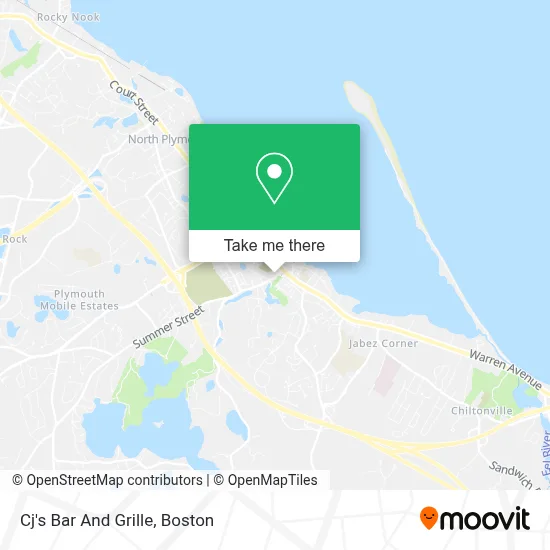 Cj's Bar And Grille map