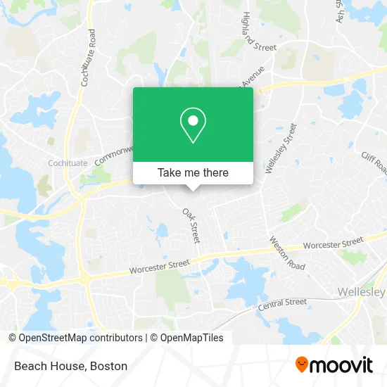 Beach House map