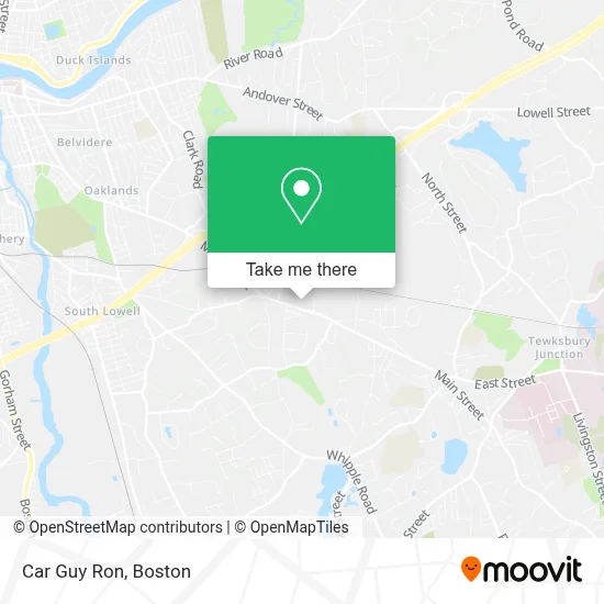 Car Guy Ron map