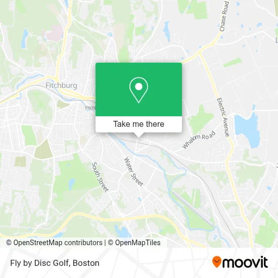 Fly by Disc Golf map
