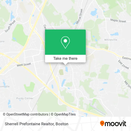 Sherrell Prefontaine Realtor map