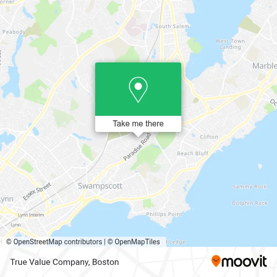 True Value Company map