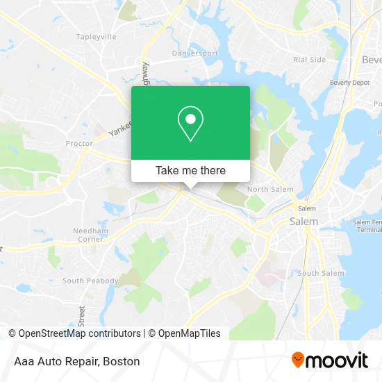 Aaa Auto Repair map