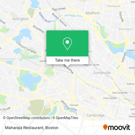 Maharaja Restaurant map