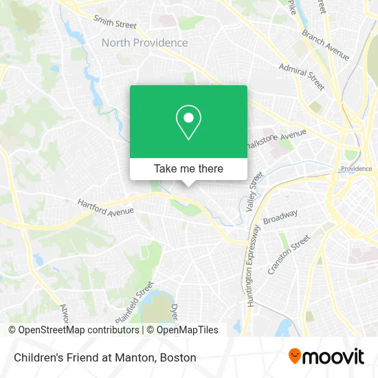 Children's Friend at Manton map