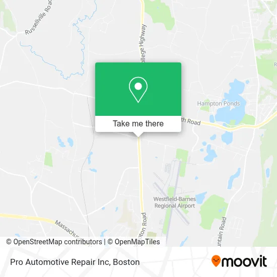 Pro Automotive Repair Inc map