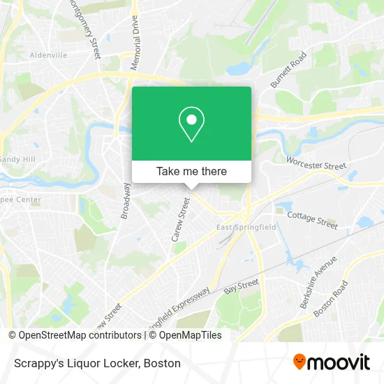 Scrappy's Liquor Locker map