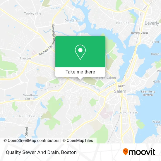 Quality Sewer And Drain map