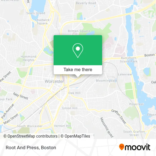 Root And Press map
