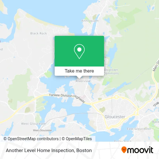 Another Level Home Inspection map