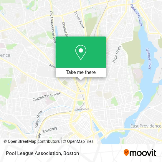 Pool League Association map