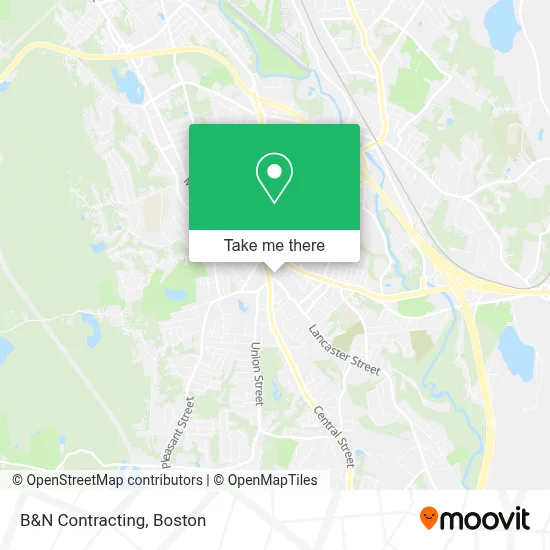 B&N Contracting map