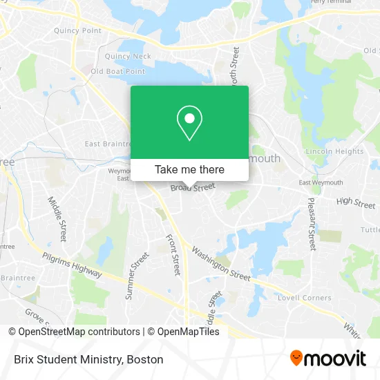 Brix Student Ministry map