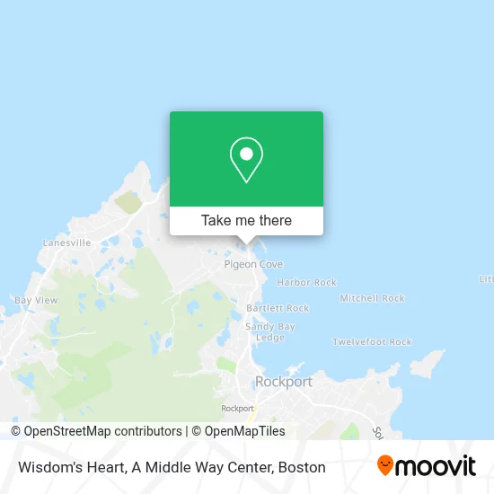 Wisdom's Heart, A Middle Way Center map