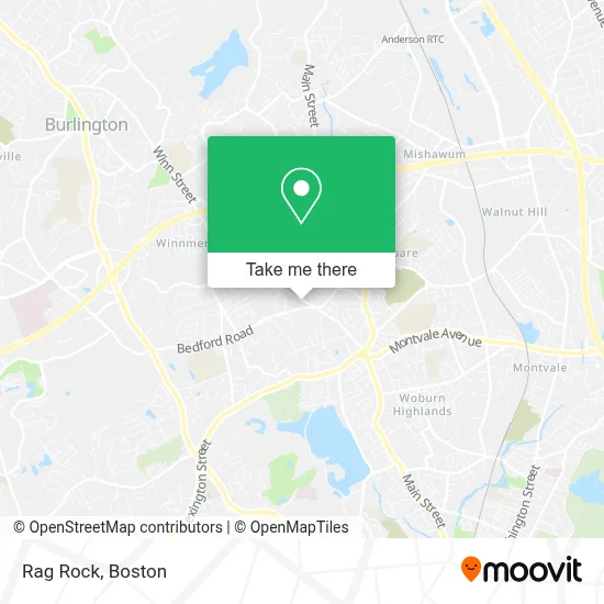 Rag Rock map