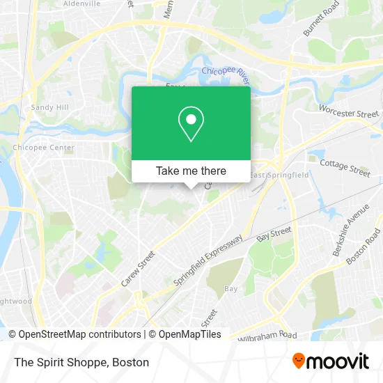 The Spirit Shoppe map