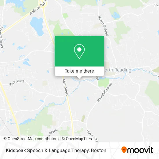 Kidspeak Speech & Language Therapy map