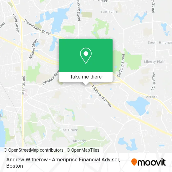 Andrew Witherow - Ameriprise Financial Advisor map