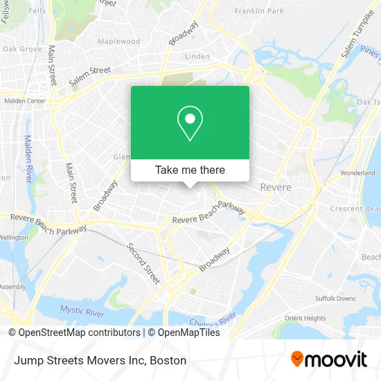 Jump Streets Movers Inc map
