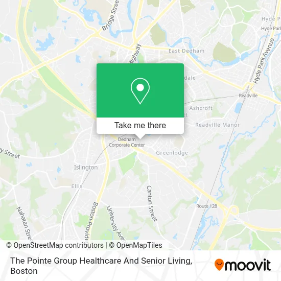 The Pointe Group Healthcare And Senior Living map