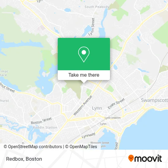 Redbox map